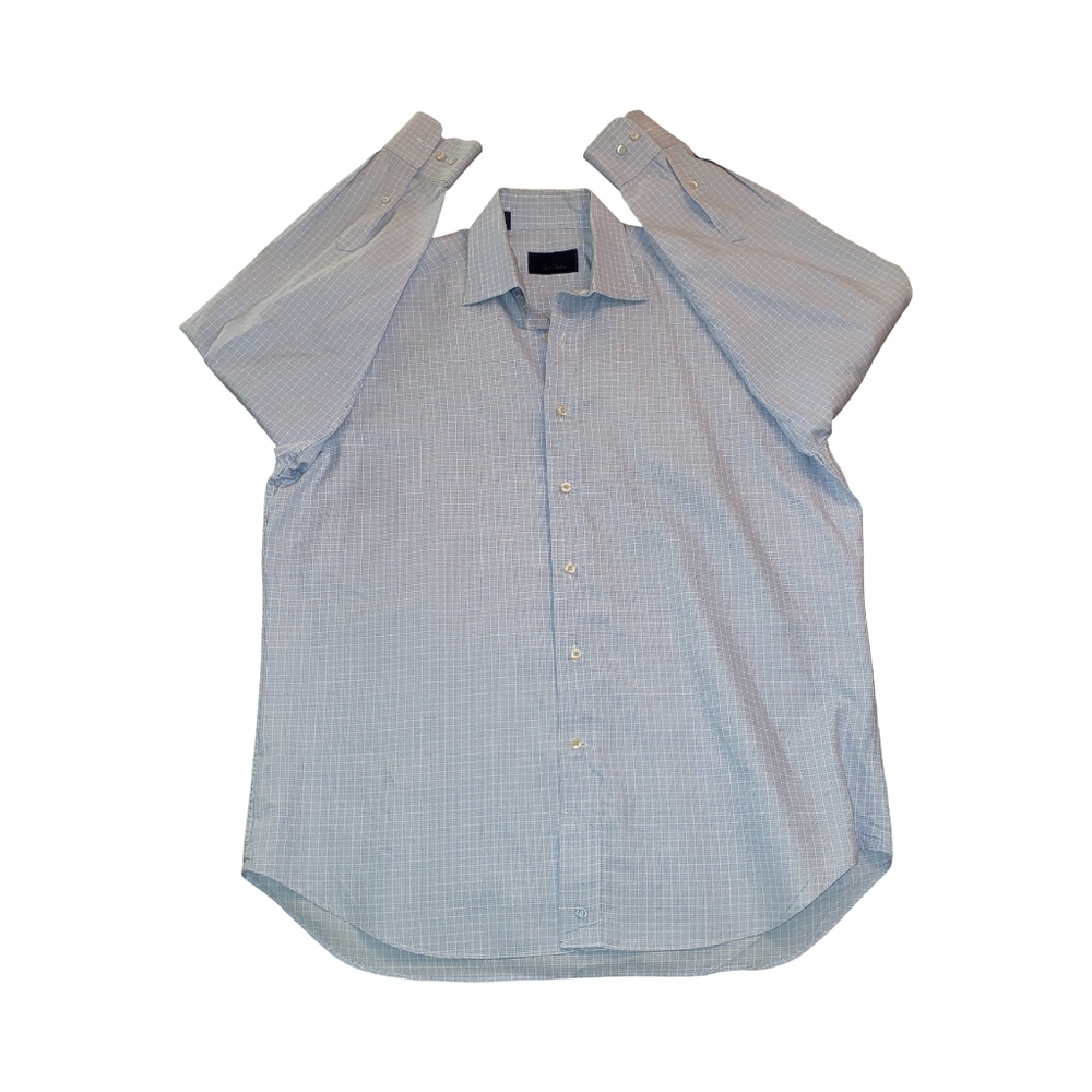 David Donahue Dress Shirt 16.5 X 32/33